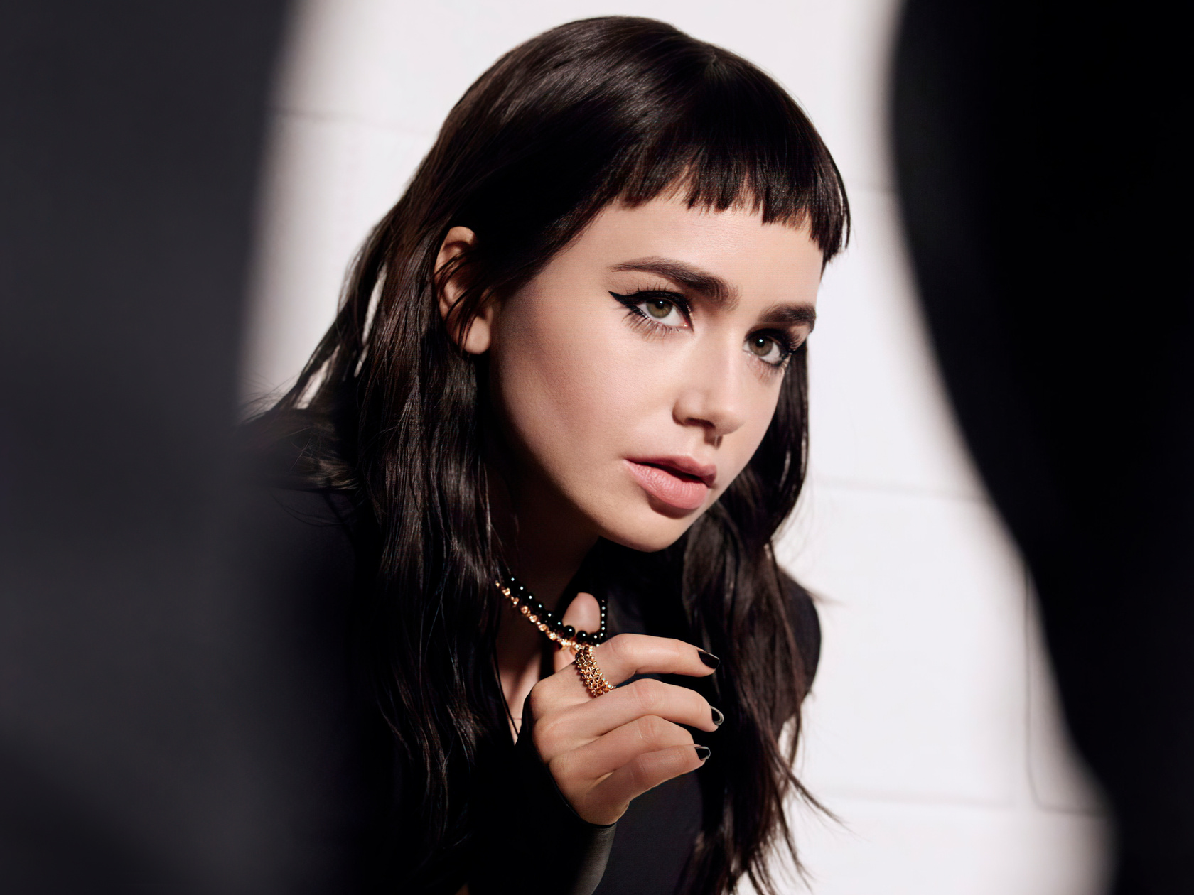 1680x1260 Lily Collins Clash De Cartier Campaign 5k 1680x1260 ...