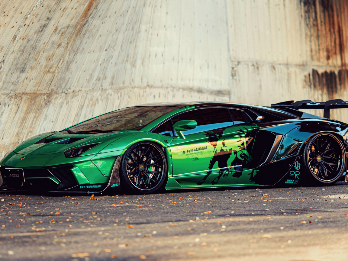 1152x864 Limited Edition Liberty Walk Widebody Lamborghini Aventador ...