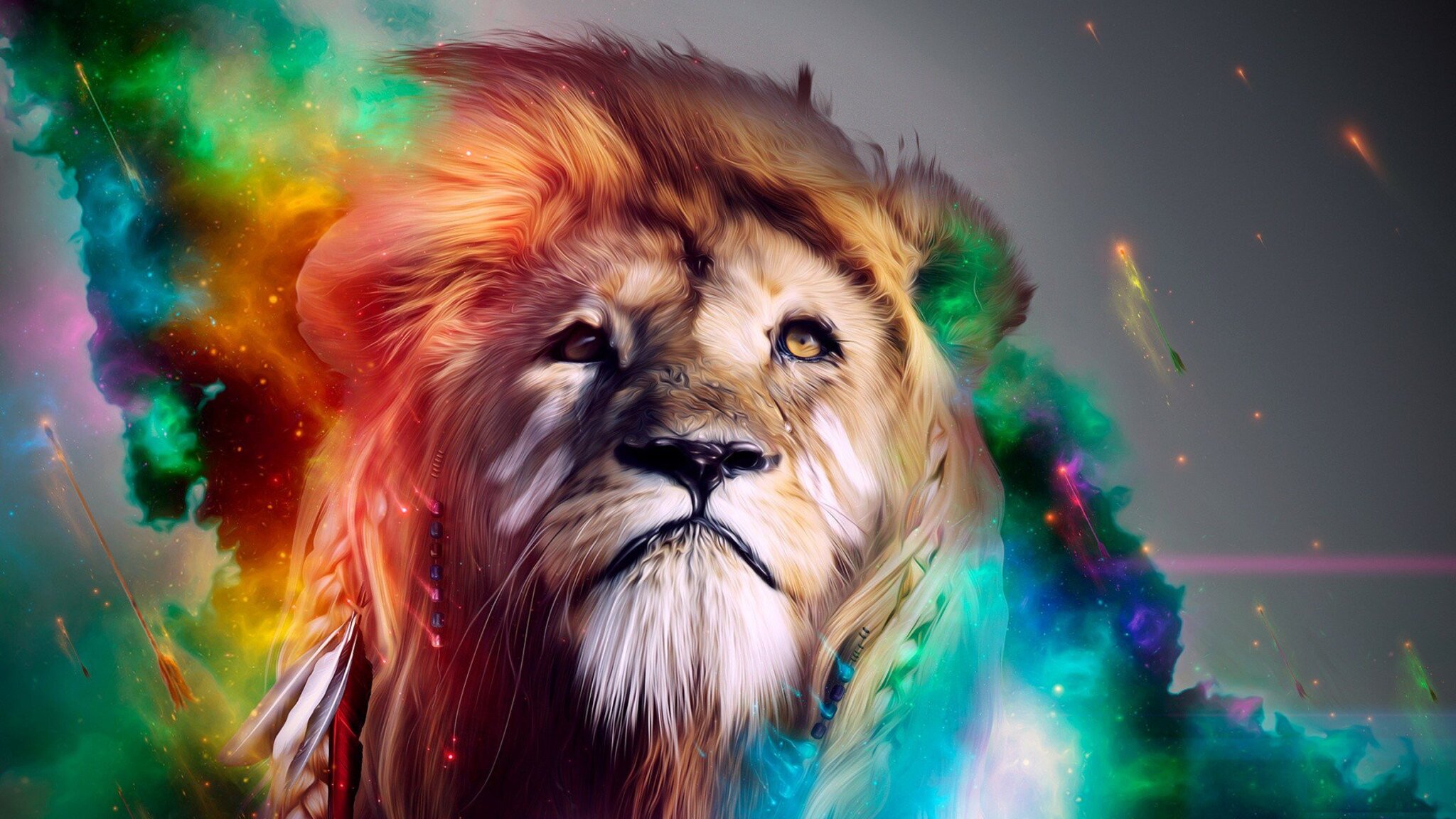 2048x1152 Lion Abstract 4k 2048x1152 Resolution HD 4k Wallpapers, Images,  Backgrounds, Photos and Pictures