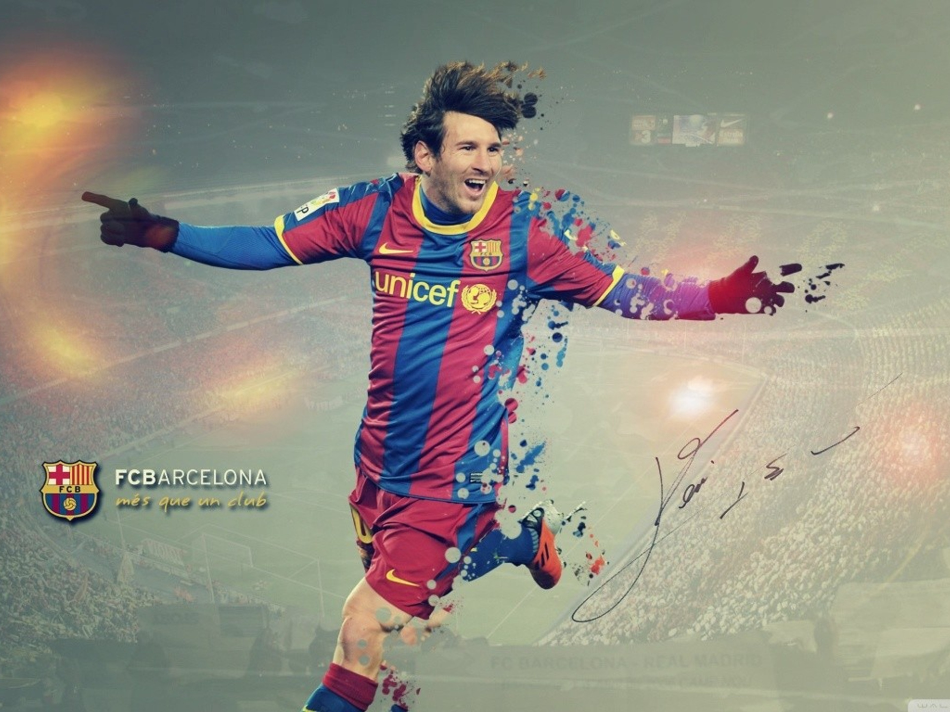 1920x1440 Lionel Messi FCB 1920x1440 Resolution HD 4k Wallpapers ...