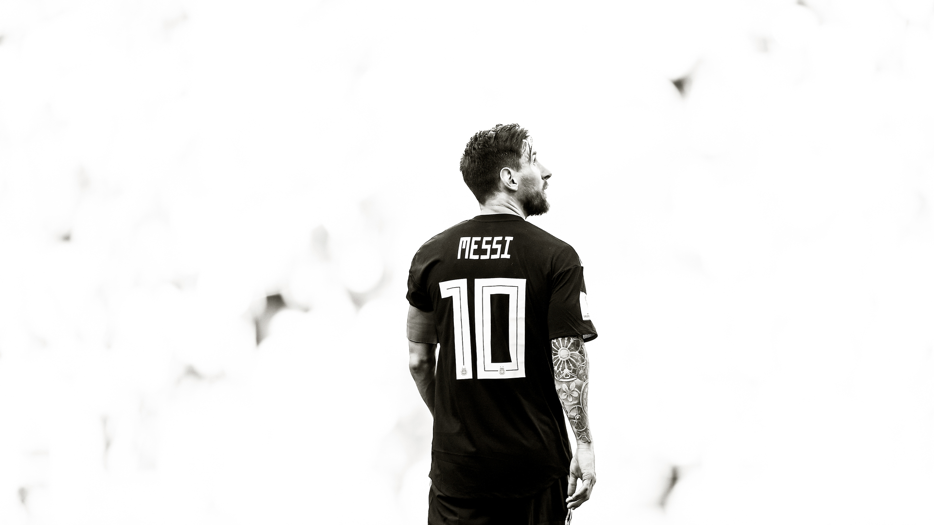 1920x1080 Lionel Messi Monochrome Laptop Full HD 1080P HD 4k Wallpapers,  Images, Backgrounds, Photos and Pictures