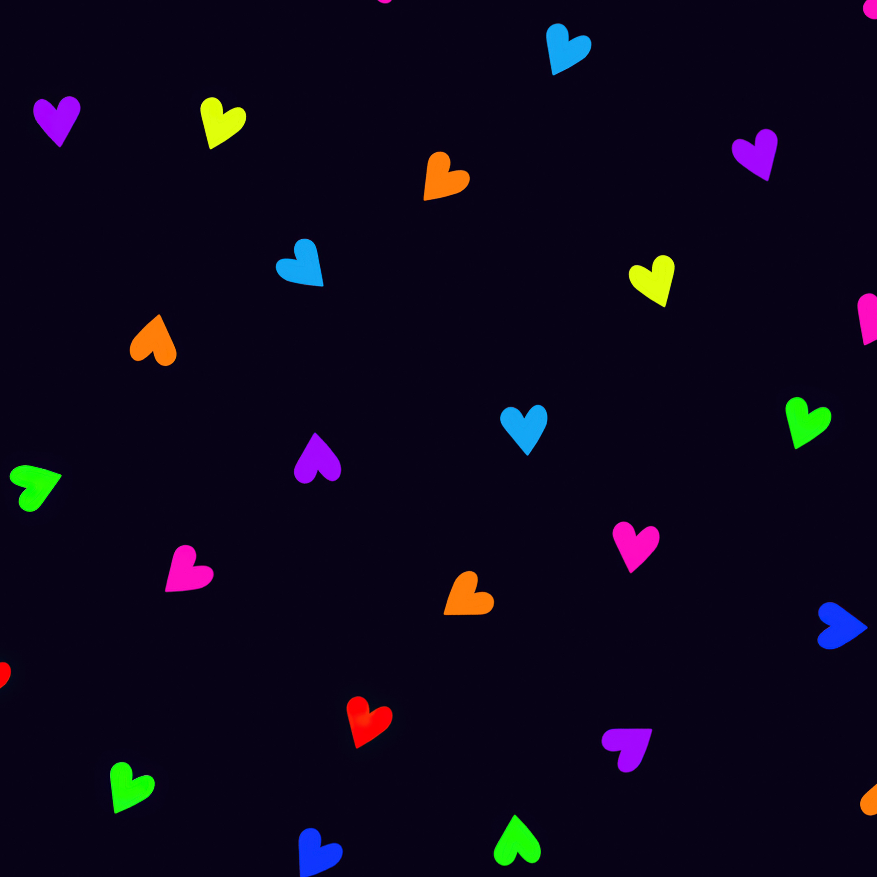 2932x2932 Little Hearts Ipad Pro Retina Display ,HD 4k Wallpapers ...