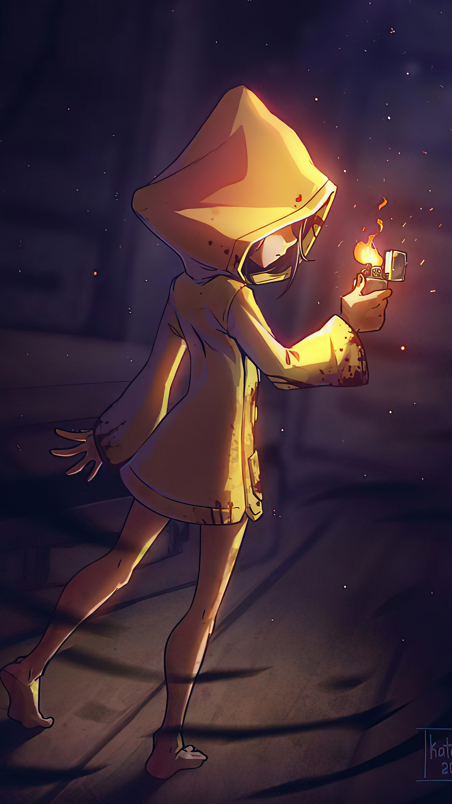 Little Nightmares 2, mono, six, HD phone wallpaper