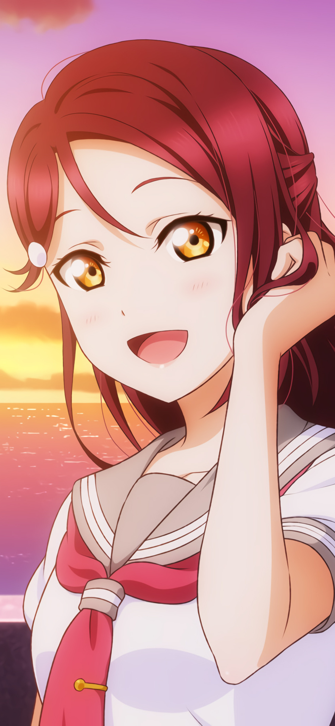 1125x2436 Love Live Sunshine Anime Girl 4k Iphone Xs Iphone 10 Iphone X Hd 4k Wallpapers Images