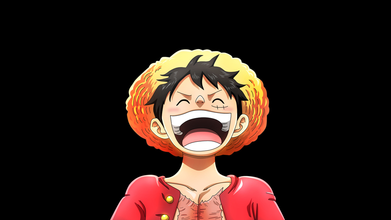 Download Monkey D Luffy Wide Smile Wallpaper