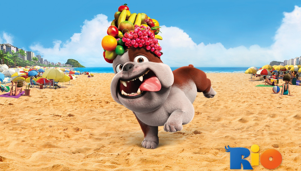 960x544 Luiz Bulldog In Rio Movie 960x544 Resolution HD 4k Wallpapers ...