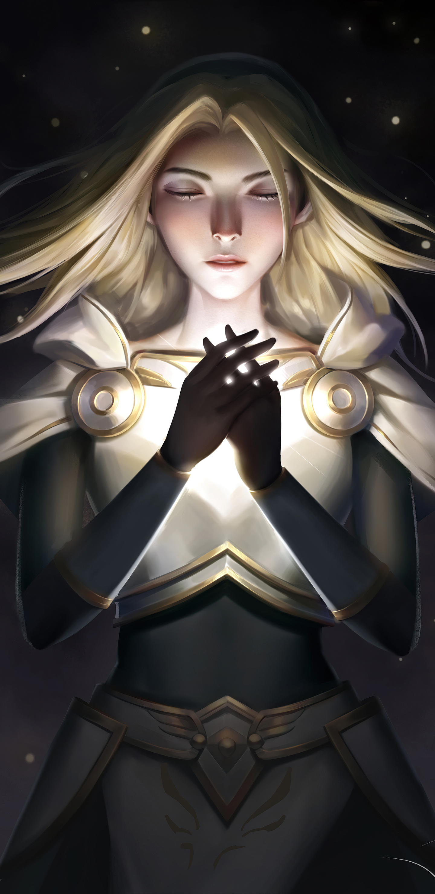 1440x2960 Lux League Of Legends Closed Eyes 4k Samsung Galaxy Note 9,8 ...