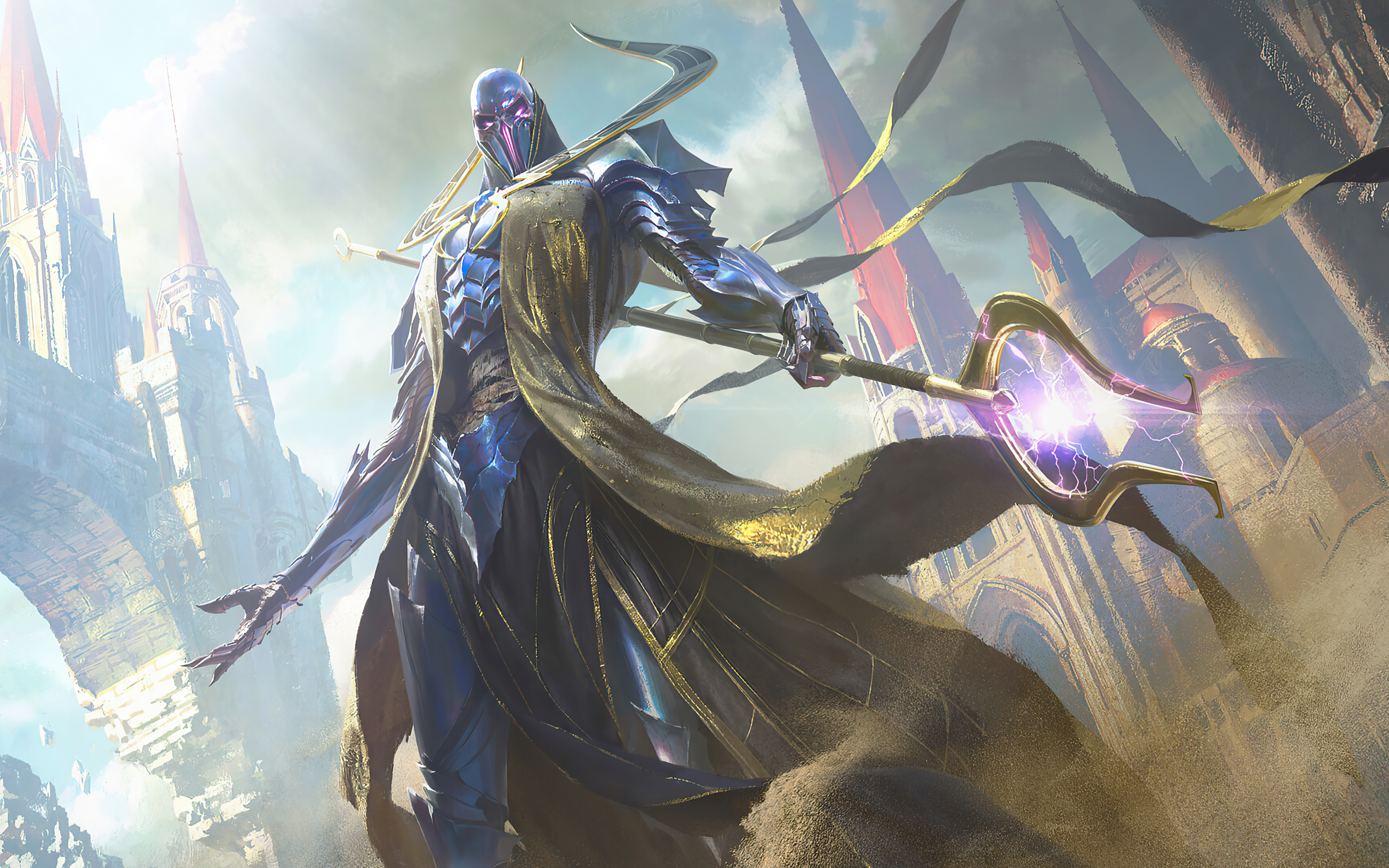 3840x2400 Magic The Gathering Zombie Wizard 4k HD Wallpapers Images.