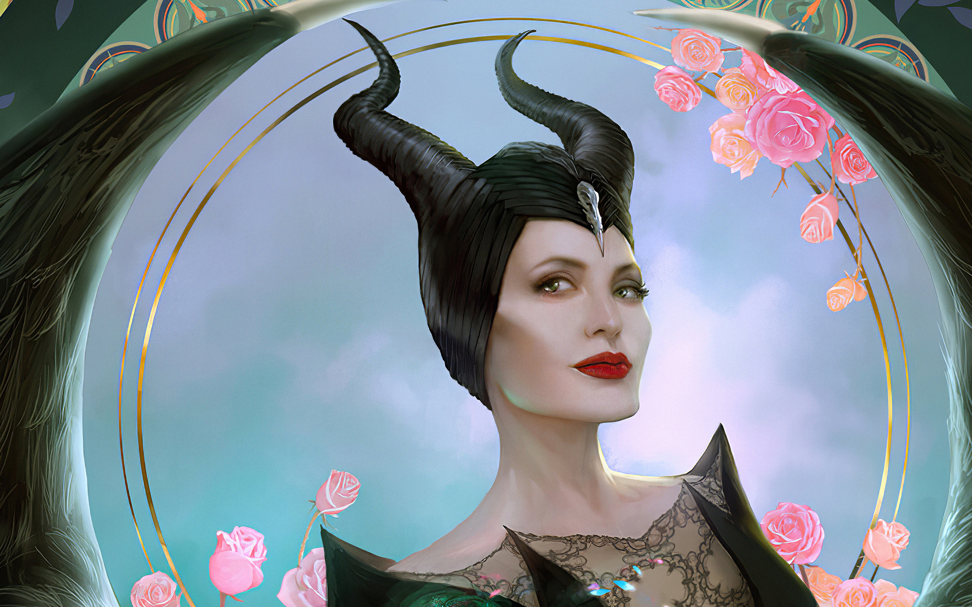 1920x1200 Maleficent 2 Movie Art 1080P Resolution ,HD 4k Wallpapers ...