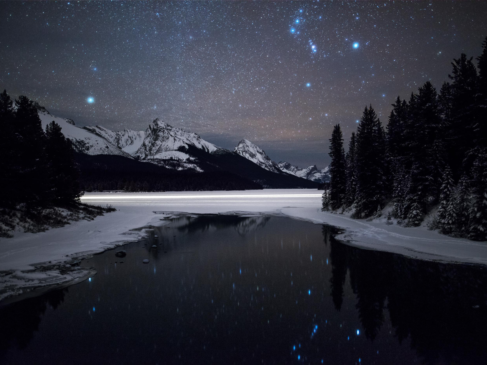 1920x1440 Maligne Lake Jasper National Park Alberta 1920x1440 ...