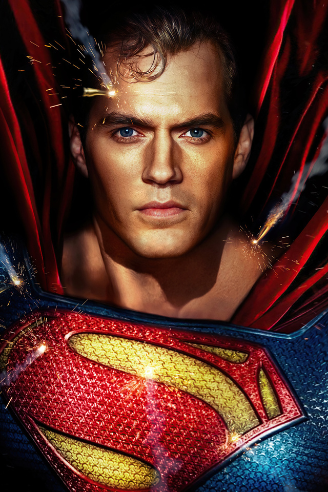 Man of Steel Superman Henry Cavill 4K Wallpaper iPhone HD Phone #4020h