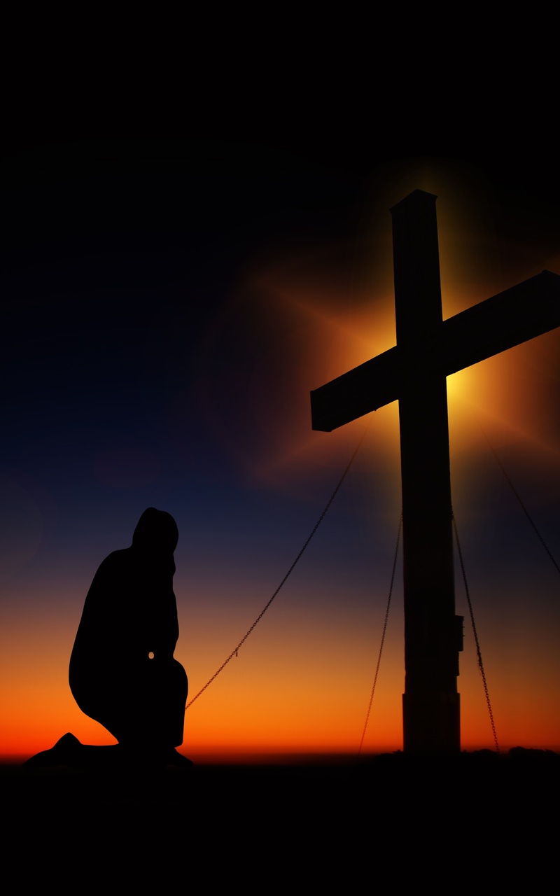 800x1280 Man Standing In Front Of Cross Silhouette 5k Nexus 7,Samsung  Galaxy Tab 10,Note Android Tablets HD 4k Wallpapers, Images, Backgrounds,  Photos and Pictures