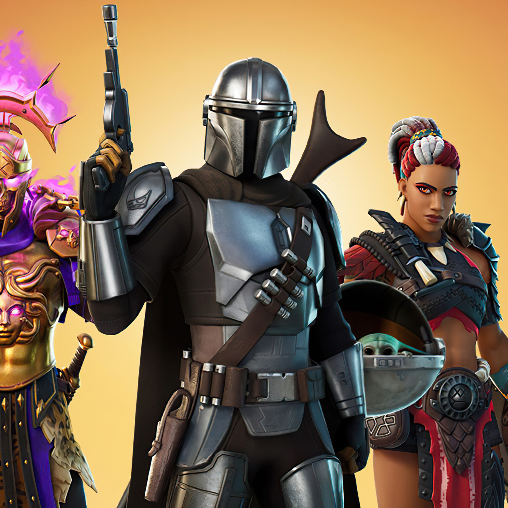 2048x2048 Mandalorian Fortnite 4k Ipad Air ,HD 4k Wallpapers,Images ...