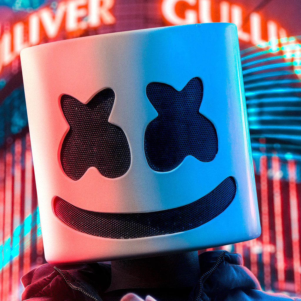 1024x1024 Marshmello Alone In City 4k 1024x1024 Resolution HD 4k ...