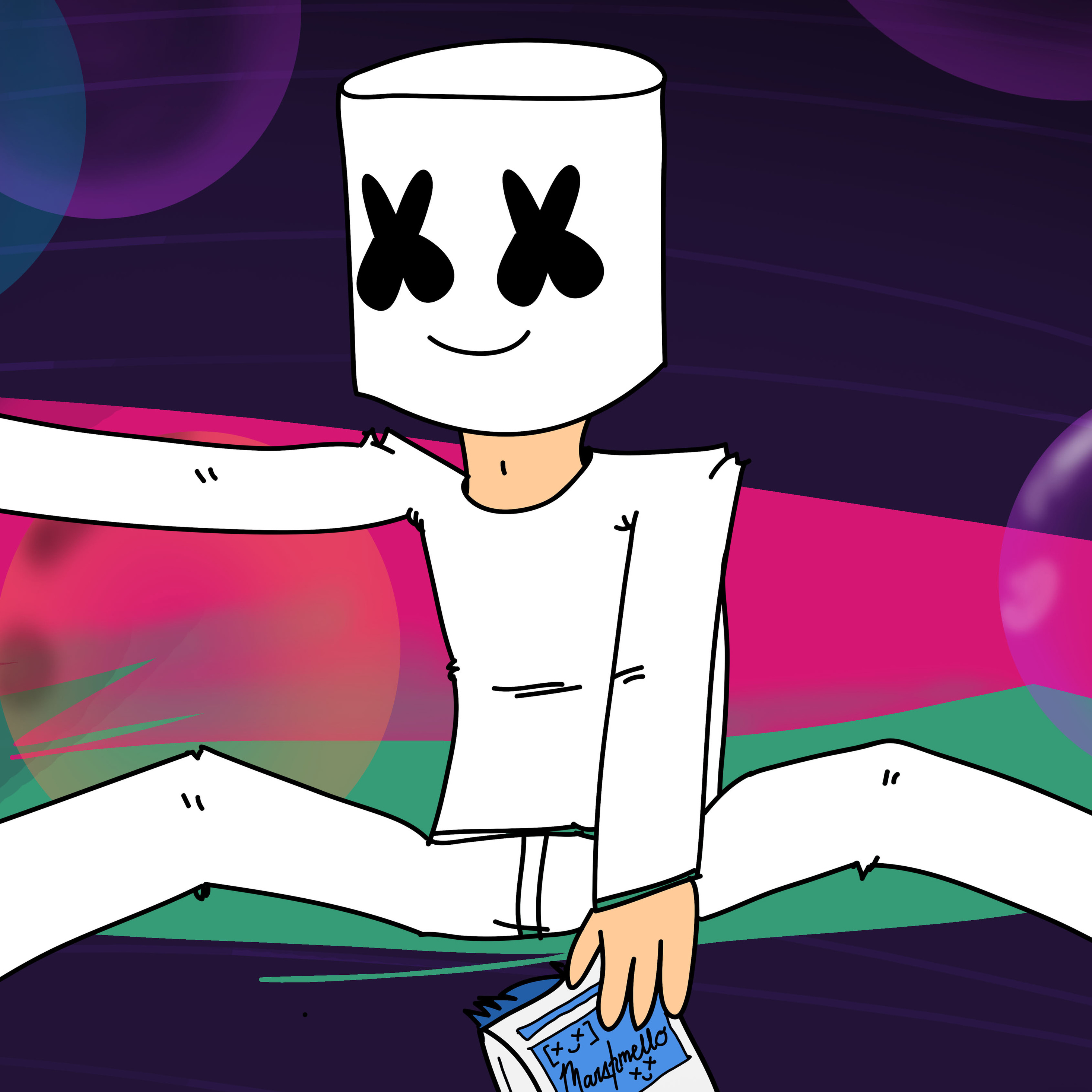 2932x2932 Marshmello Bounce Ipad Pro Retina Display Hd 4k Wallpapers