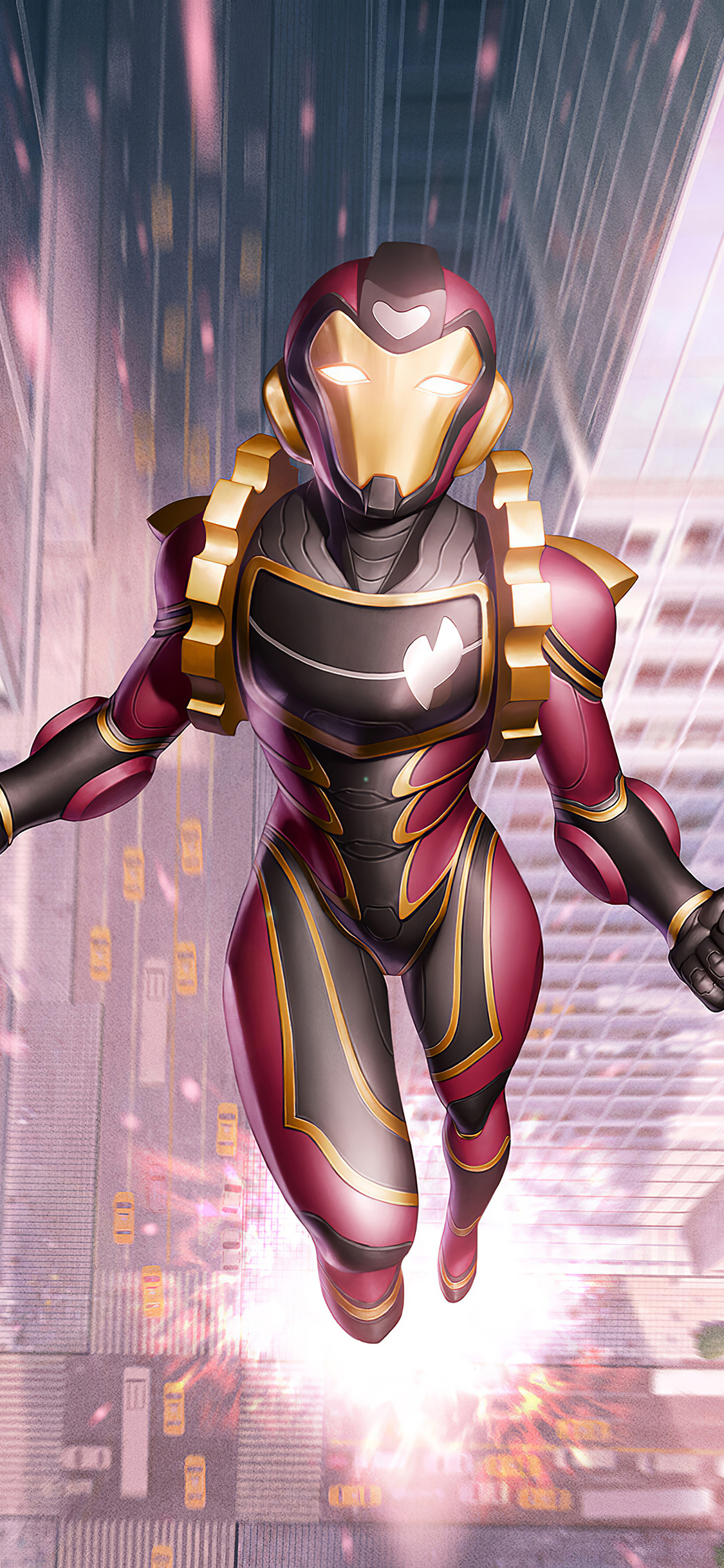 1125x2436 Marvel Ironheart 2020 Iphone XS,Iphone 10,Iphone X ,HD 4k