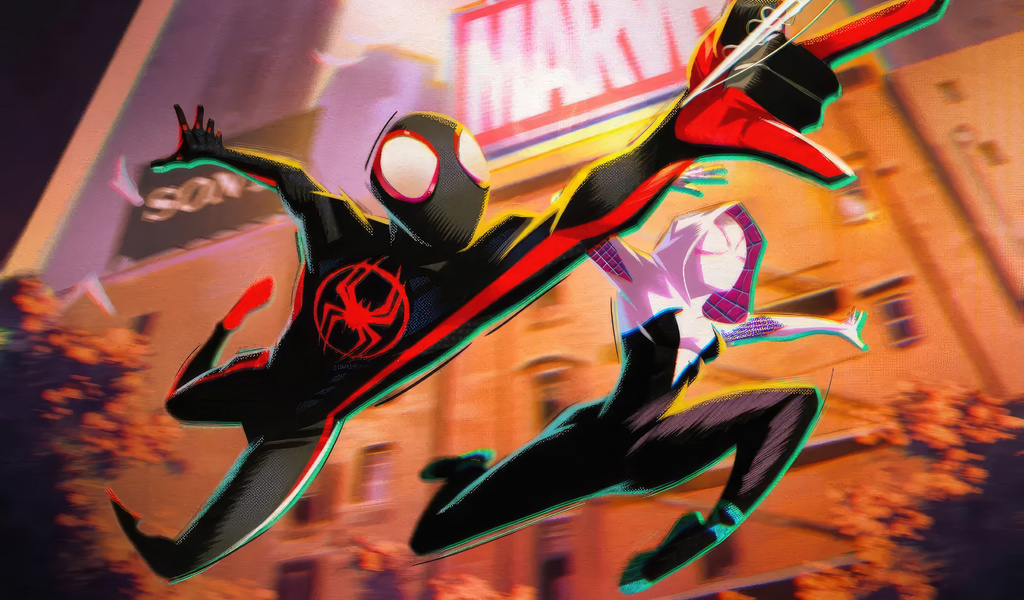 1024x600 Marvel Spiderman And Gwen Stacy 1024x600 Resolution HD 4k ...