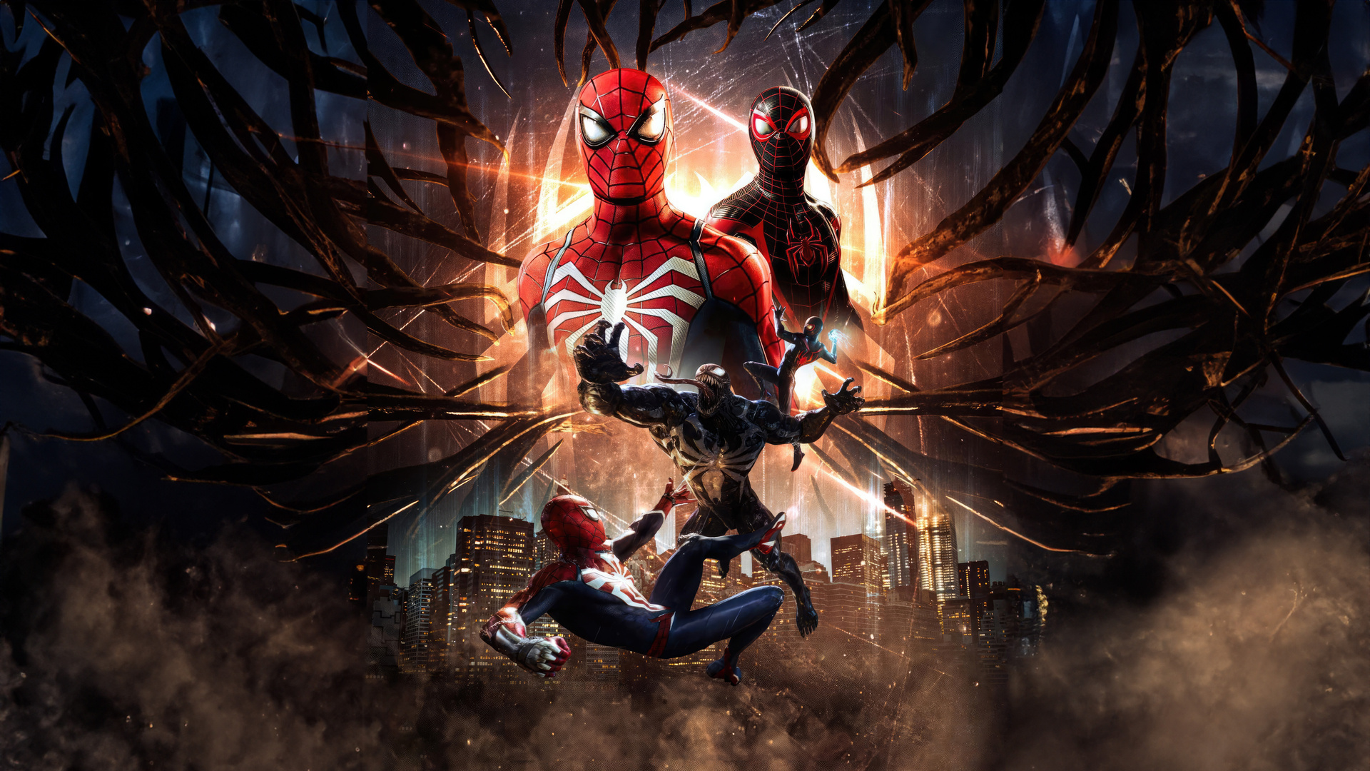 1920x1080 Marvels Spider Man 2 Game 8k Laptop Full HD 1080P ,HD 4k