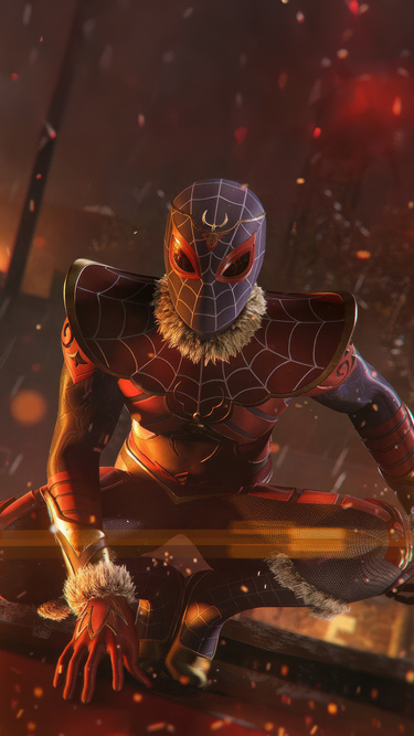 375x667 Marvels Spider Man 2 Stone Monkey Suit 375x667 Resolution HD 4k