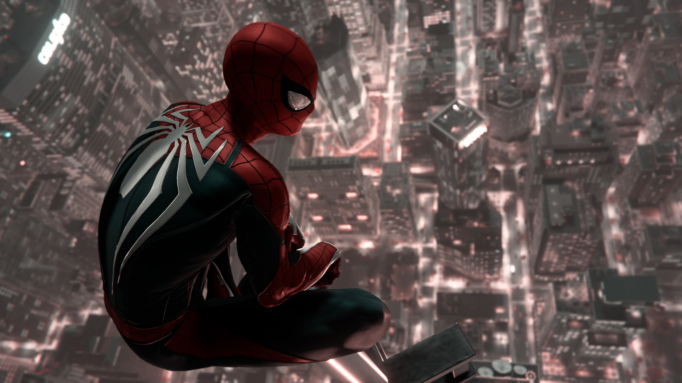 1366x768 Marvels Spider Man Laptop Hd Hd 4k Wallpapersimages