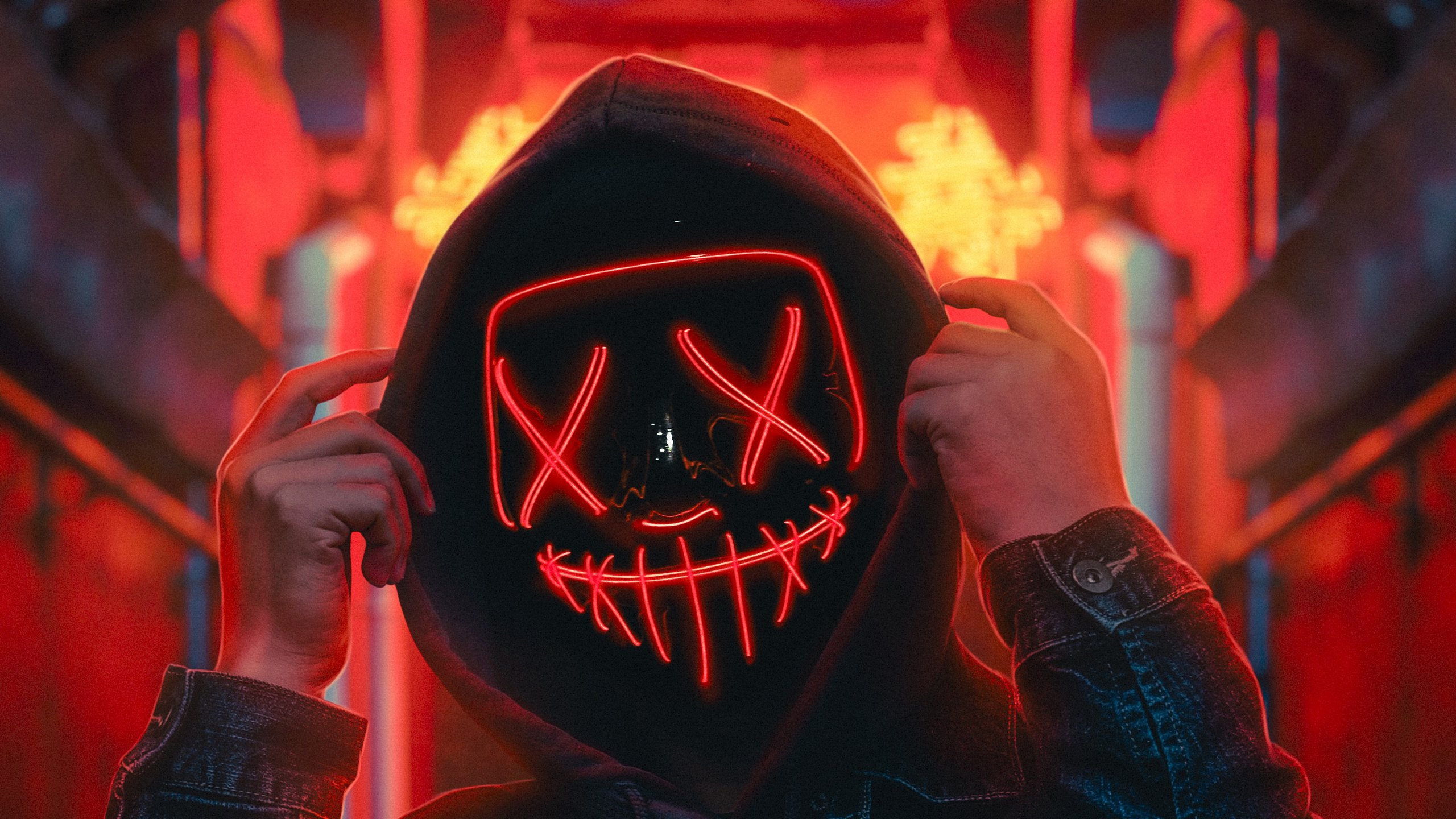 2560x1440 Mask Anonymus 4k Smoke 1440P Resolution ,HD 4k Wallpapers ...
