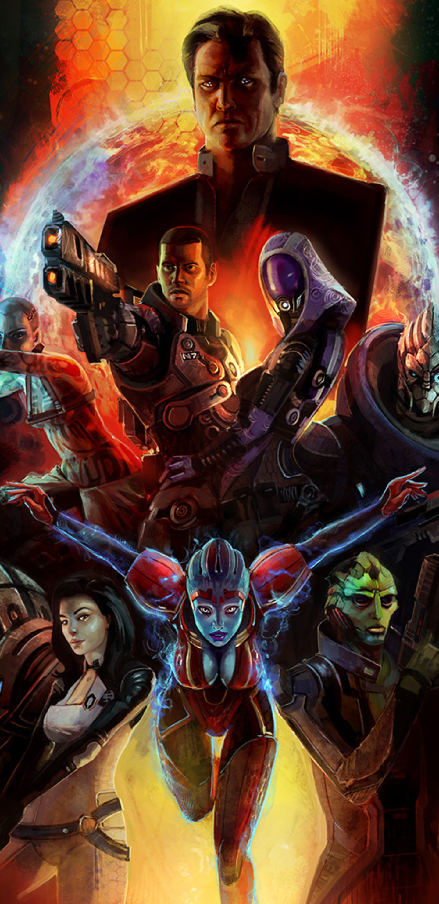 Mass Effect Art Wallpaper Download  MobCup