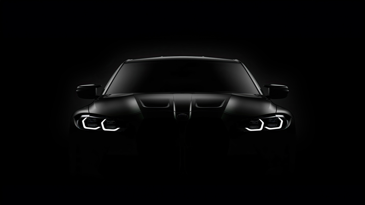 1280x720 Matt Black Bmw M3 Competition 720P ,HD 4k Wallpapers,Images ...