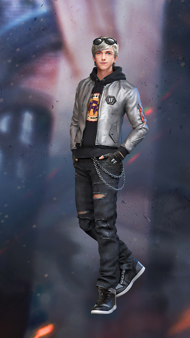 tiktok free fire maxim smile photo