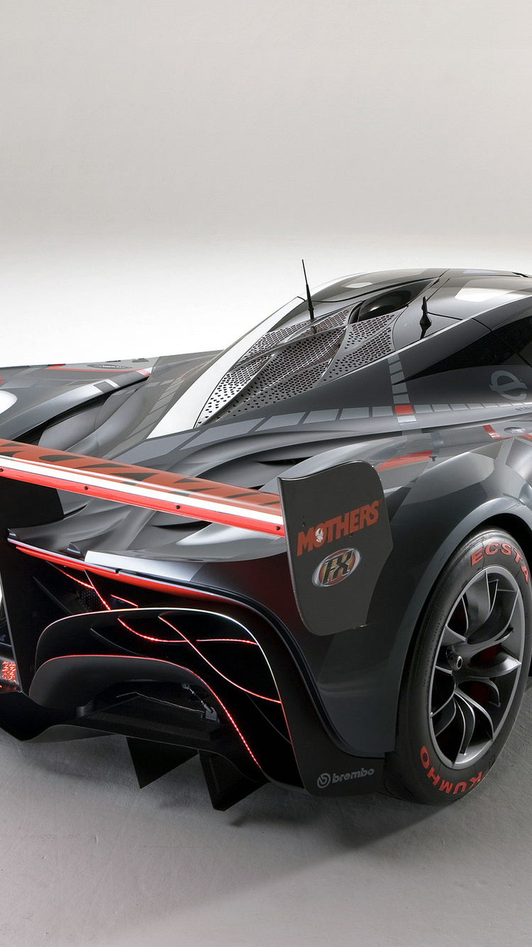 750x1334 Mazda Furai Concept Sport Car Rear iPhone 6, iPhone 6S, iPhone ...