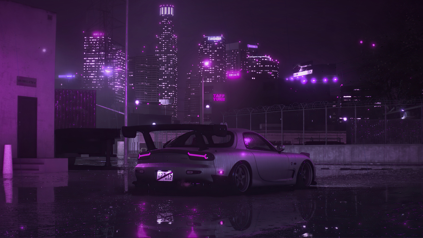 1366x768 Mazda RX 7 FD Need For Speed Laptop HD ,HD 4k Wallpapers ...