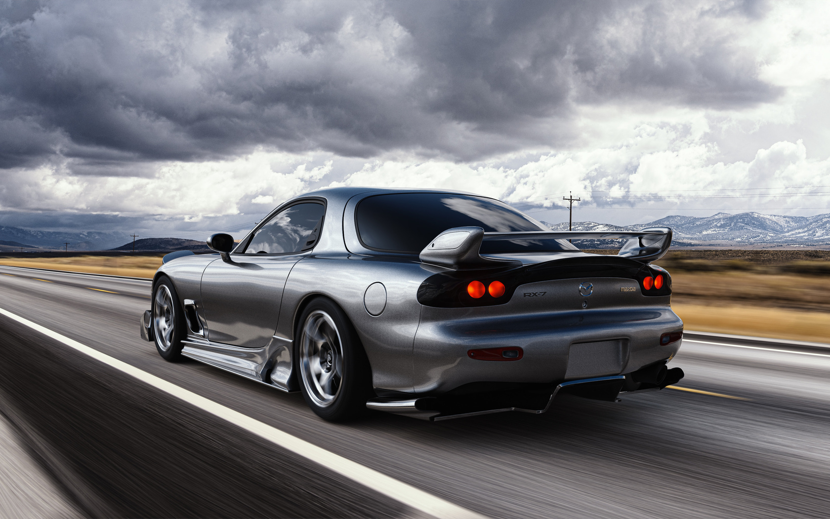 X Mazda Rx Fd S Re Amemiya Rear Wallpaper X