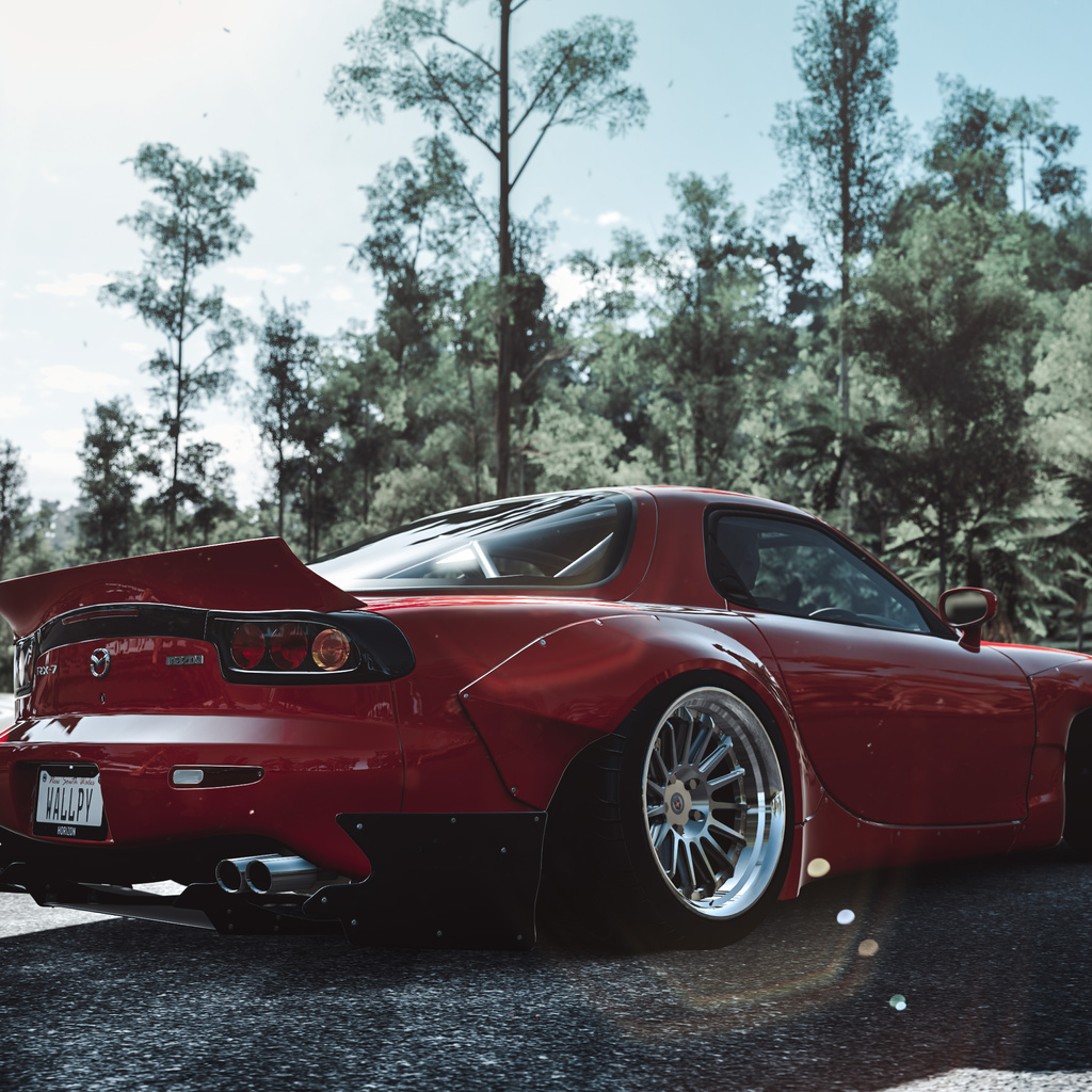 1024x1024 Mazda Rx7 Forza Horizon 3 1024x1024 Resolution HD 4k ...