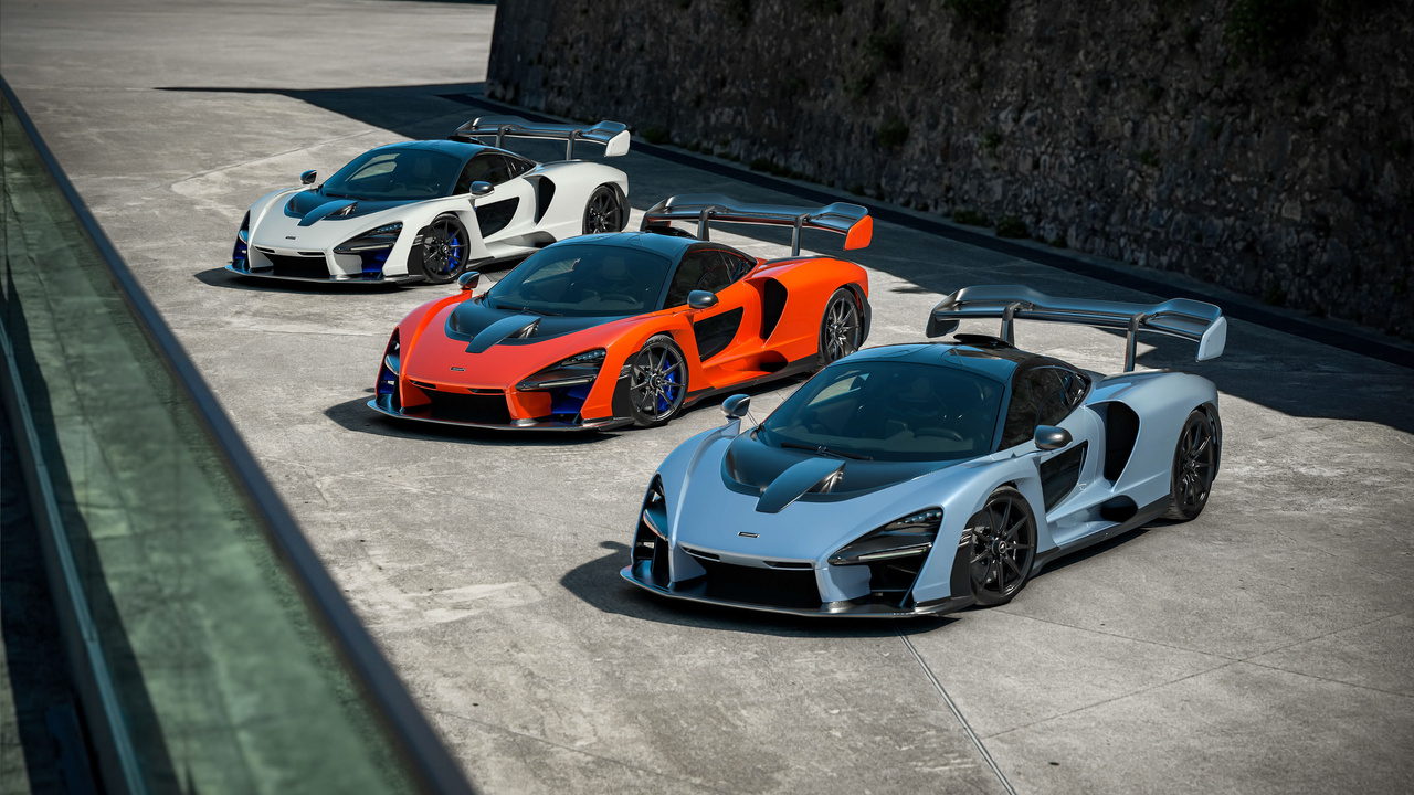 Mclaren senna обои