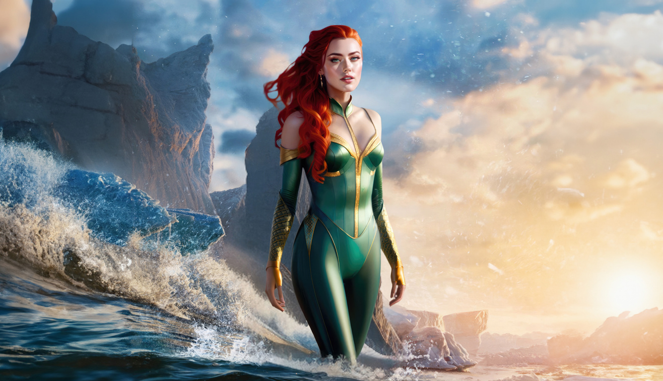 1336x768 Mera In Aquaman And The Lost Kingdom Laptop HD ,HD 4k ...