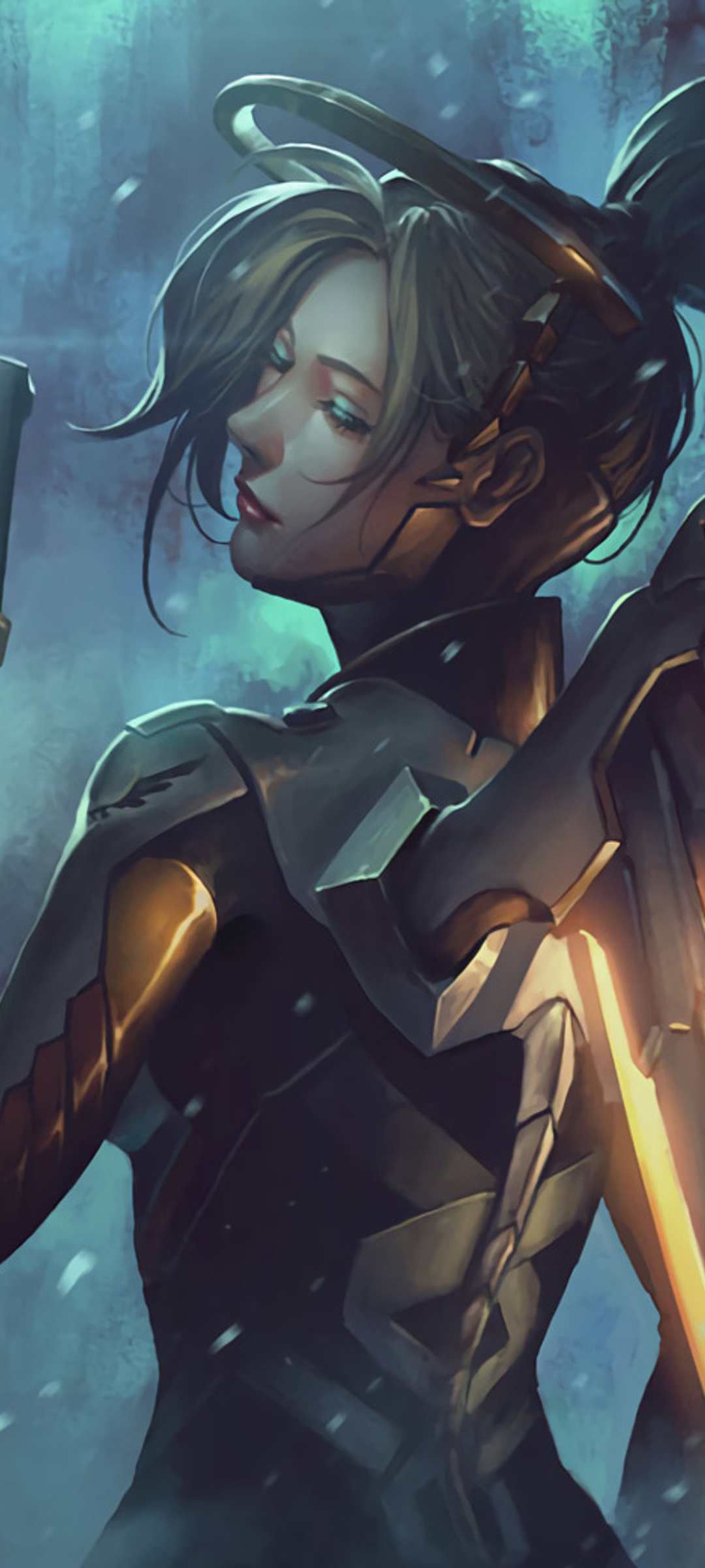 1080x2400 Mercy Overwatch Fantasy Art Google Pixel 7 ,HD 4k Wallpapers