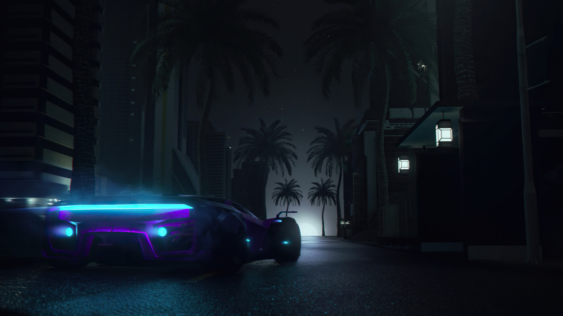 Cyberpunk 2077 Neon City HD Wallpaper - KDE Store