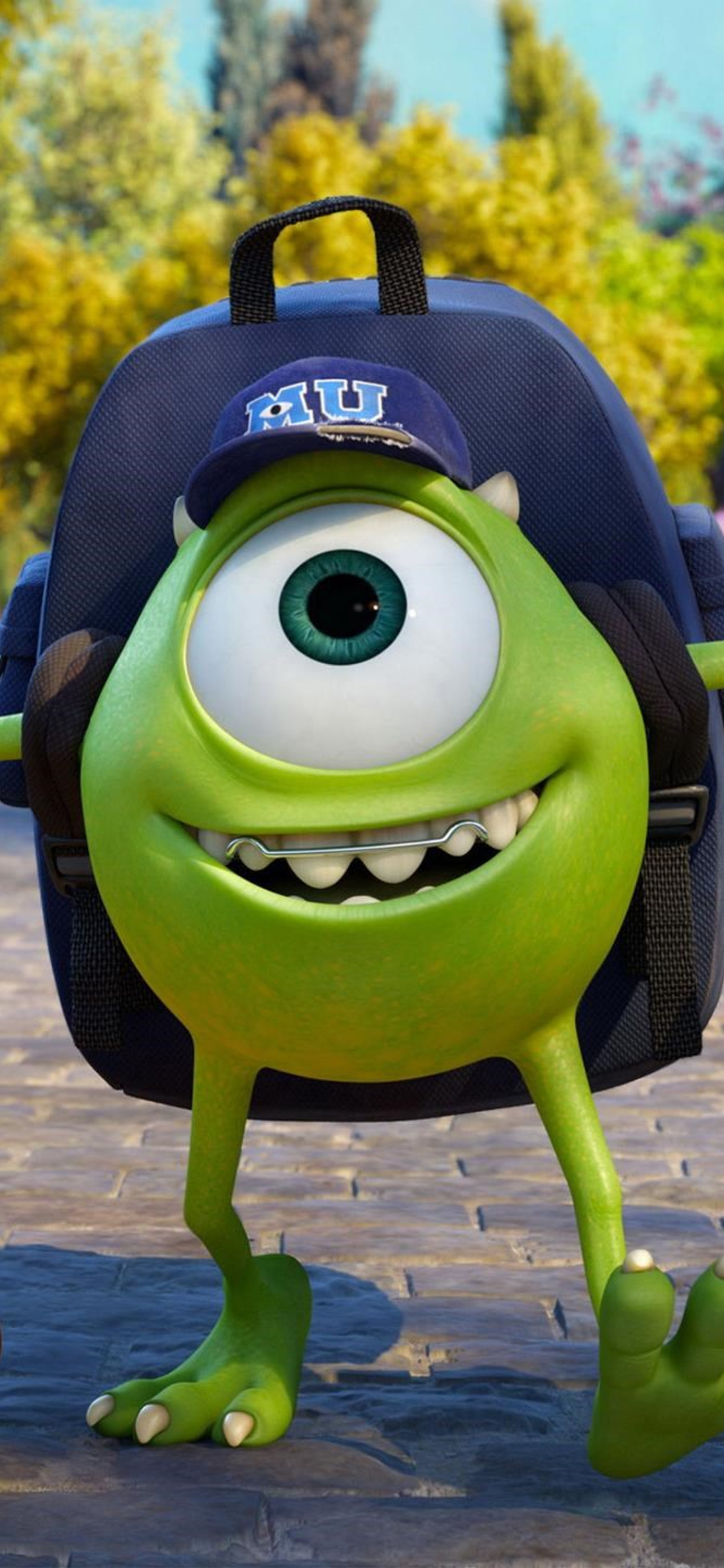 1125x2436-mike-in-monsters-university-iphone-xs-iphone-10-iphone-x-hd