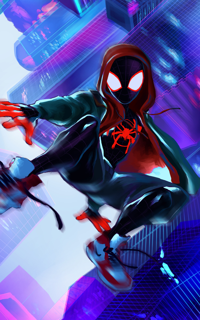 800x1280 Miles Morales 4k Art Nexus 7,Samsung Galaxy Tab 10,Note ...