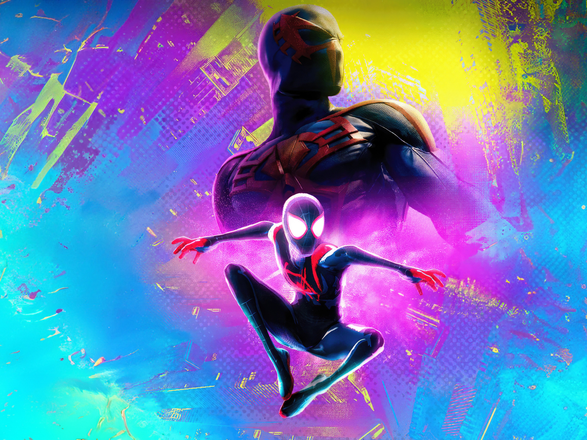 1920x1440 Miles Morales And Spider Man 2099 1920x1440 Resolution HD 4k ...