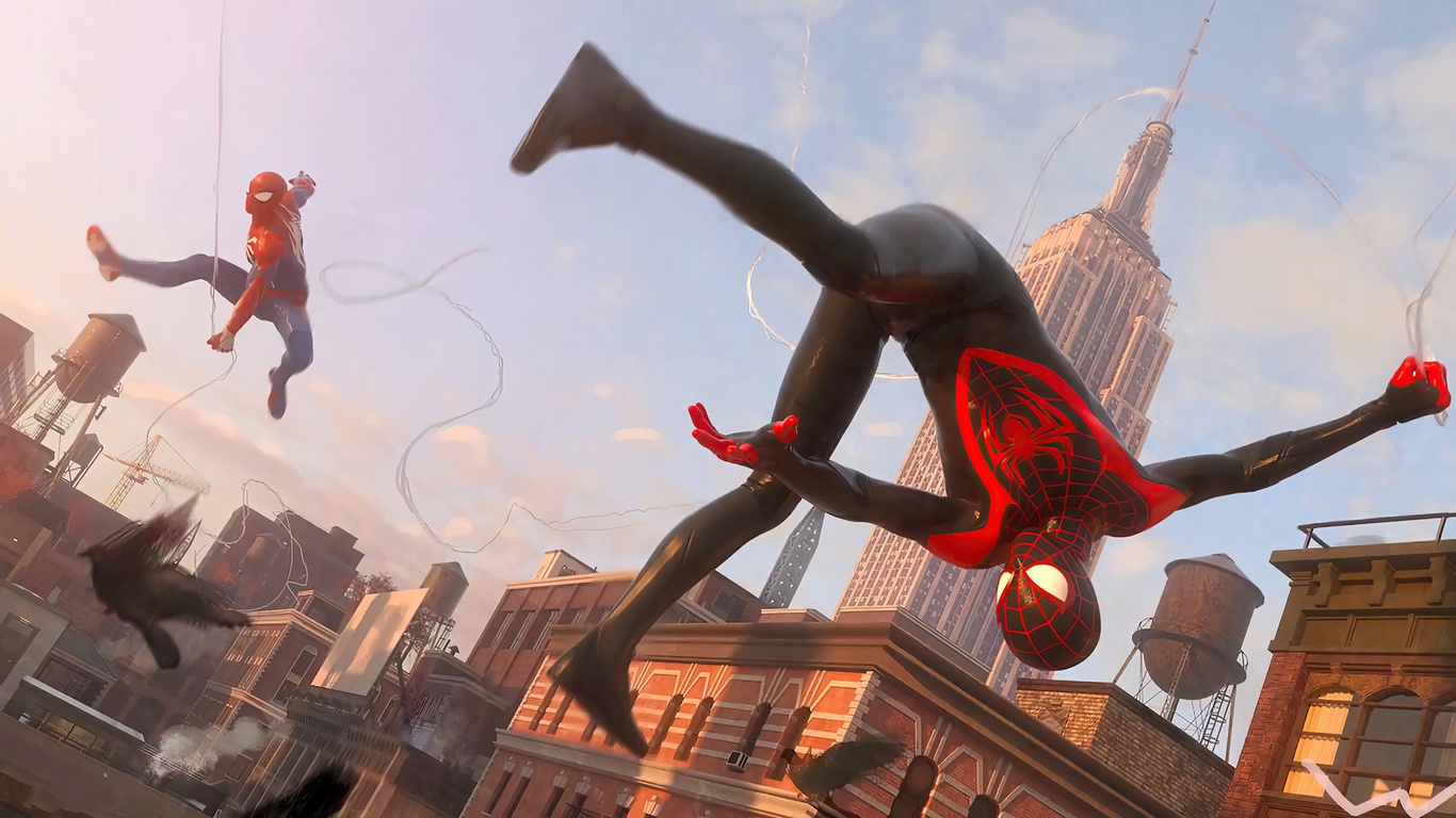 1366x768 Miles Morales And Spiderman 4k 1366x768 Resolution HD 4k ...