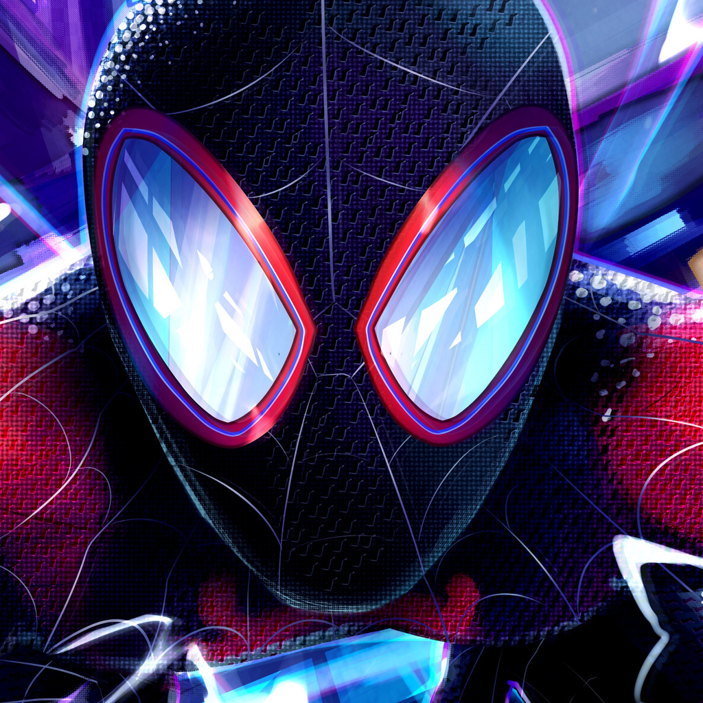 1024x1024 Miles Morales Closeup 1024x1024 Resolution HD 4k Wallpapers ...