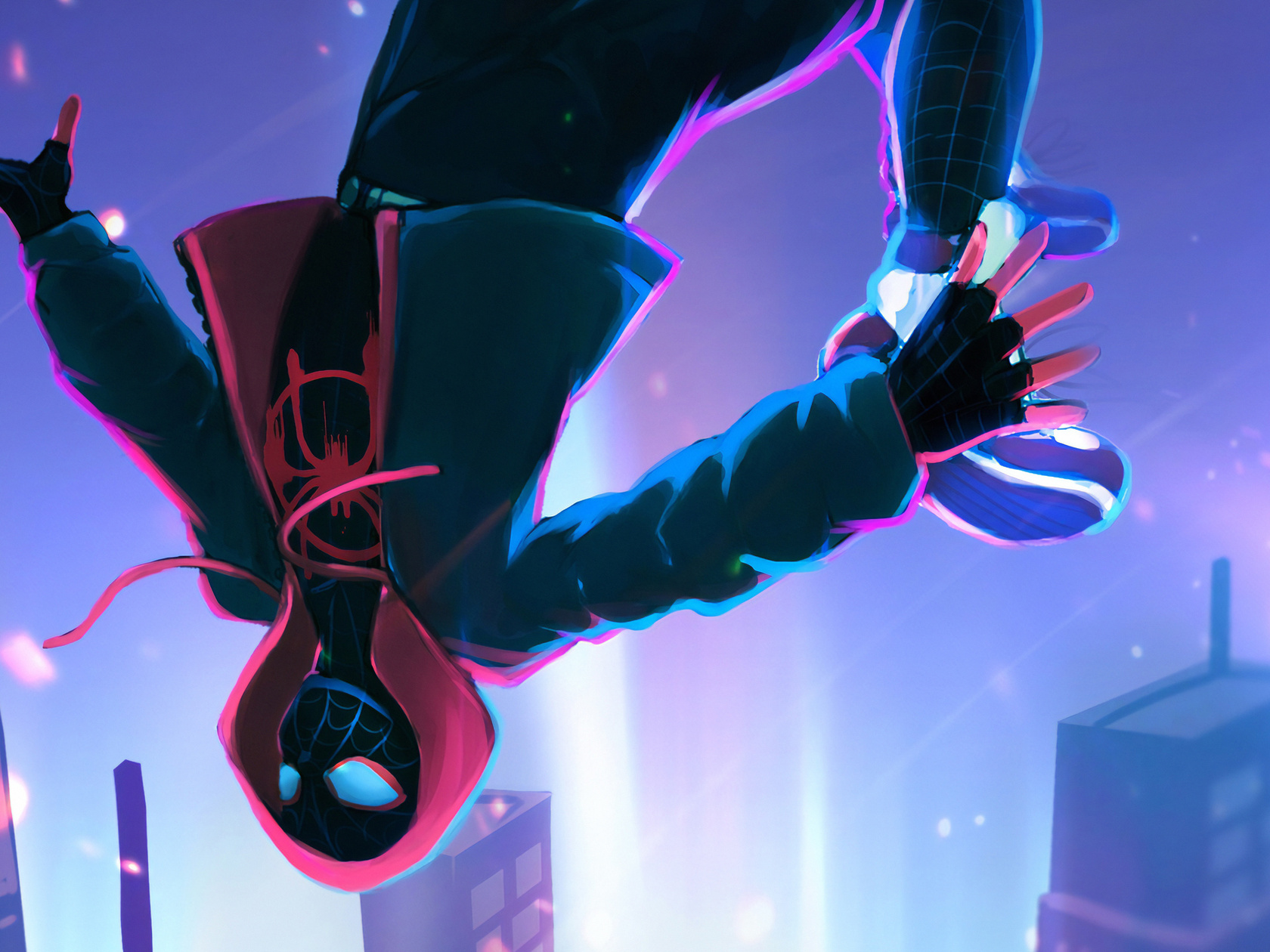 1680x1260 Miles Morales Falling Off 1680x1260 Resolution Hd 4k 