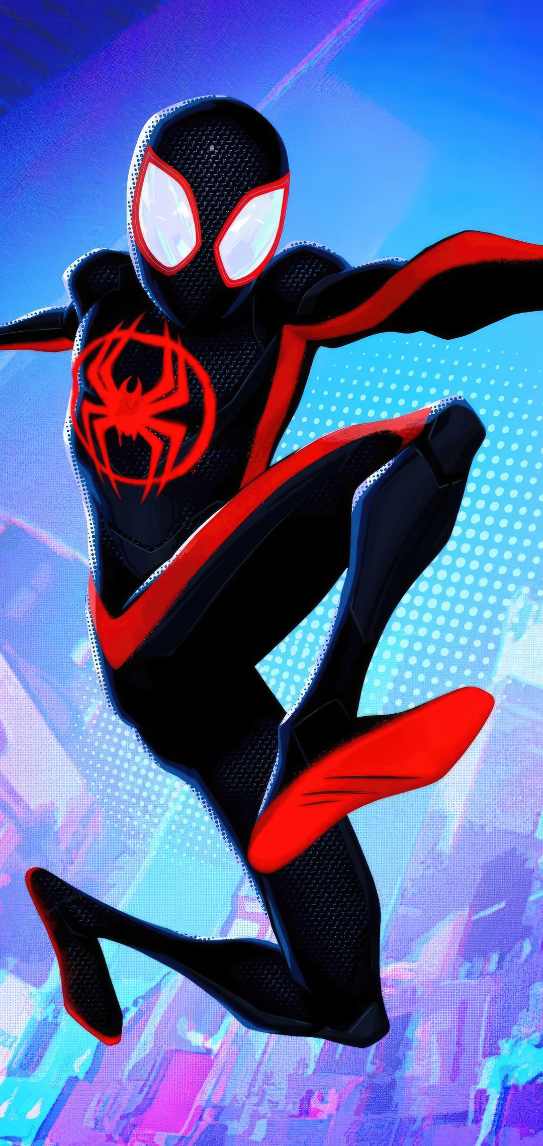 1080x2280 Miles Morales Fan Made Art One Plus 6,Huawei p20,Honor view ...