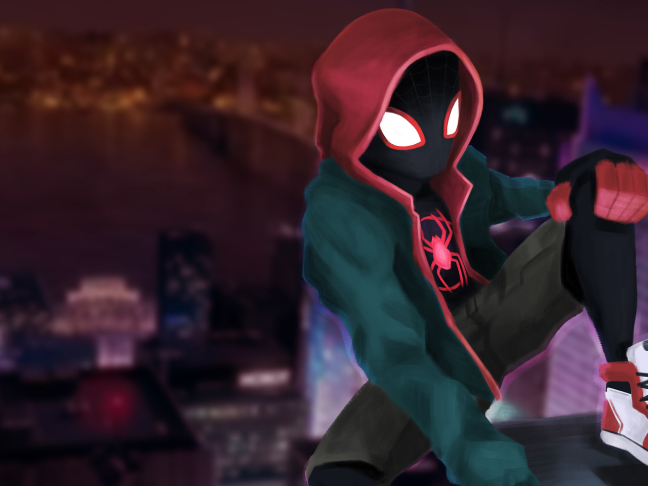 1280x960 Miles Morales New York City 1280x960 Resolution HD 4k ...