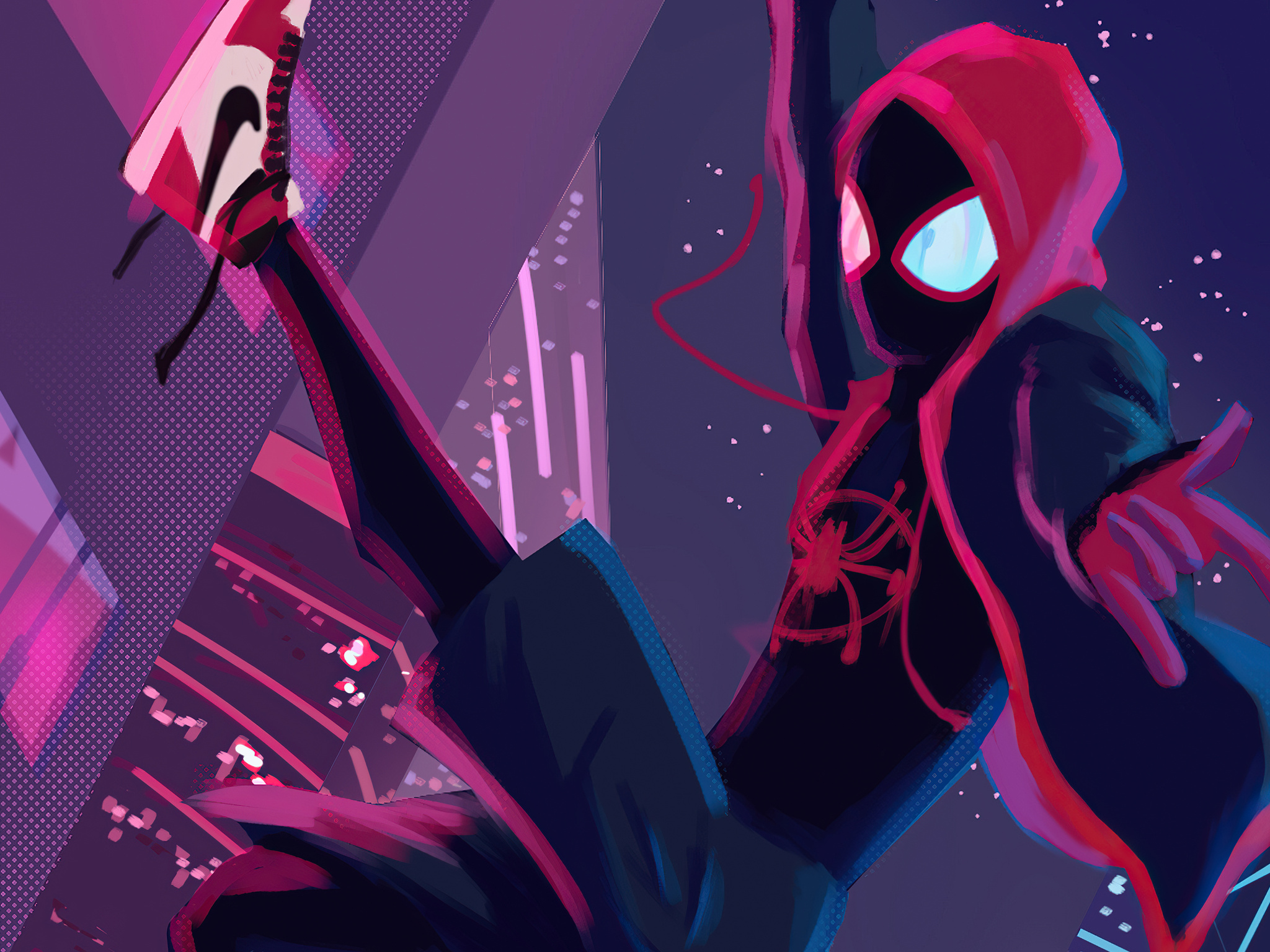 2048x1536 Miles Morales Spiderverse Swing 2048x1536 Resolution HD 4k ...