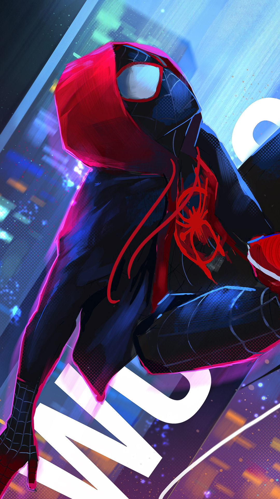 1080x1920 Miles Morales Transformative Swing Iphone 7,6s,6 Plus, Pixel ...