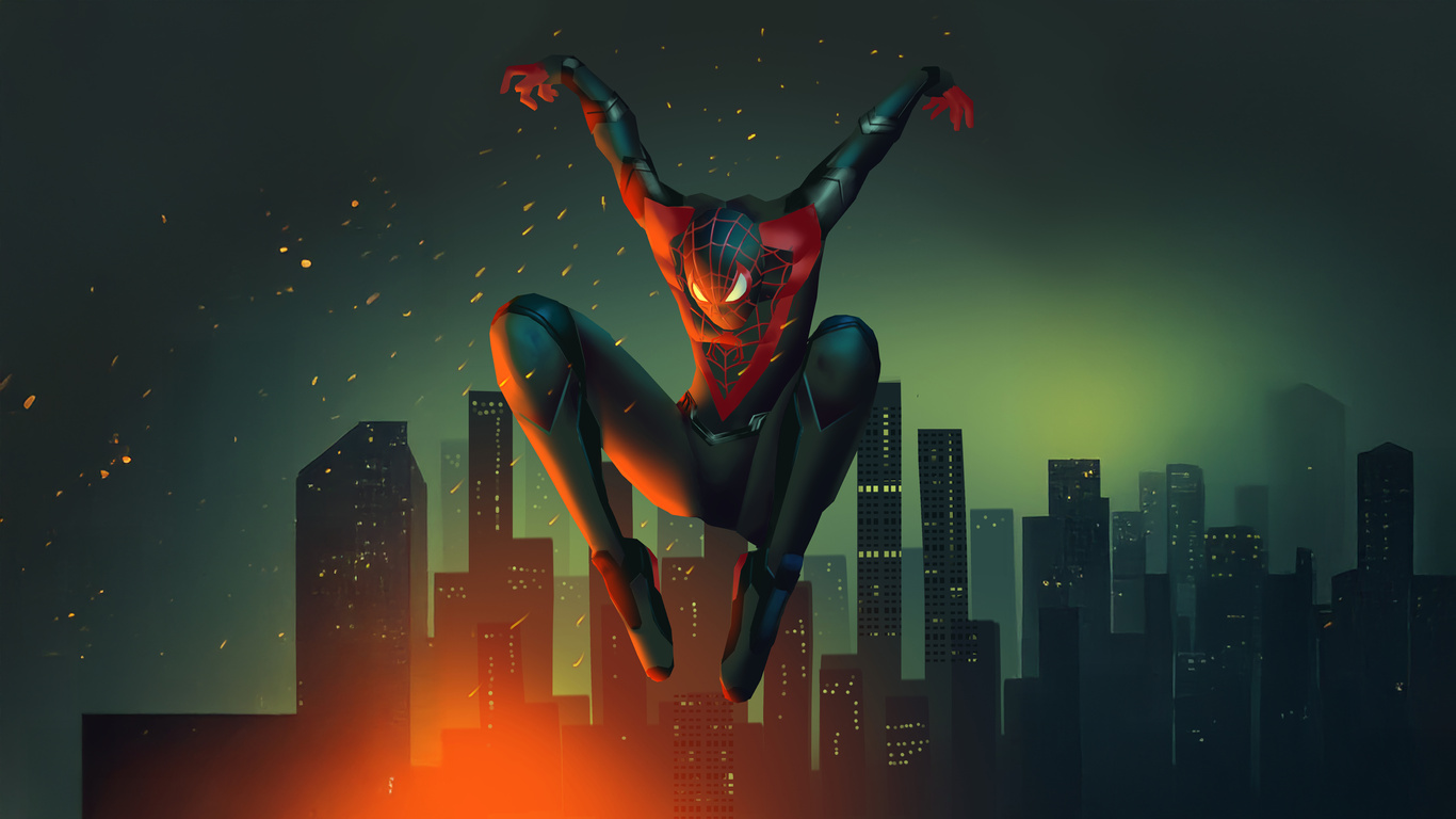 1366x768 Miles Morales Unmasked Laptop HD ,HD 4k Wallpapers,Images ...