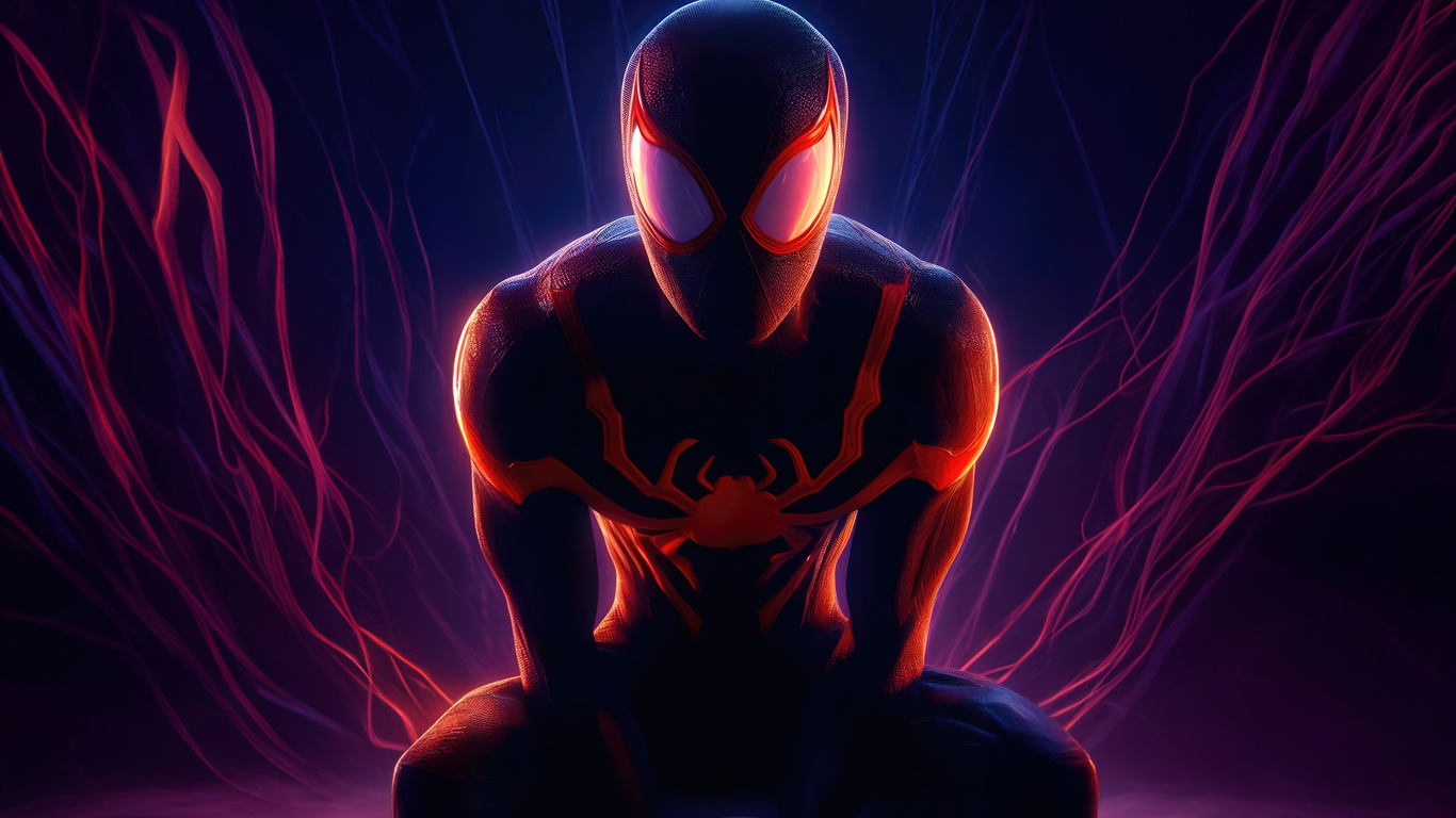 1366x768 Miles Morales Web Of Shadows Laptop HD ,HD 4k Wallpapers ...