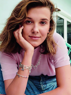 240x320 Millie Bobby Brown 4k 2020 Nokia 230, Nokia 215, Samsung Xcover ...