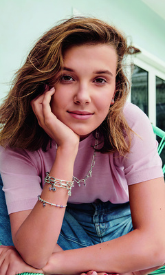 240x400 Millie Bobby Brown 4k 2020 Acer E100,Huawei,Galaxy S Duos,LG ...